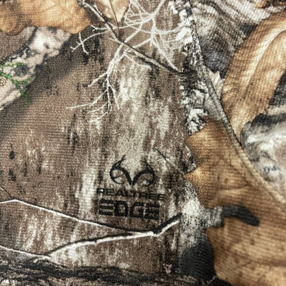 Real Tree Jacket Edge Scent Factor Camo Hunting Full Zip Hooded Mens XXL (Flaws) - Picture 2 of 13